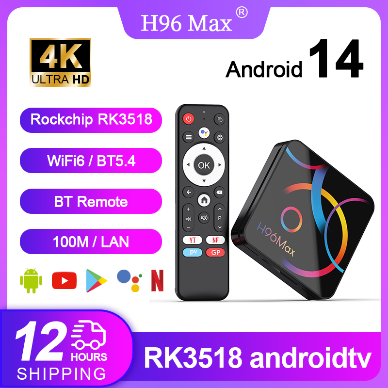 Radxa Rock 5B 16Gb - H96Max RK3518 Android 14 4K TV