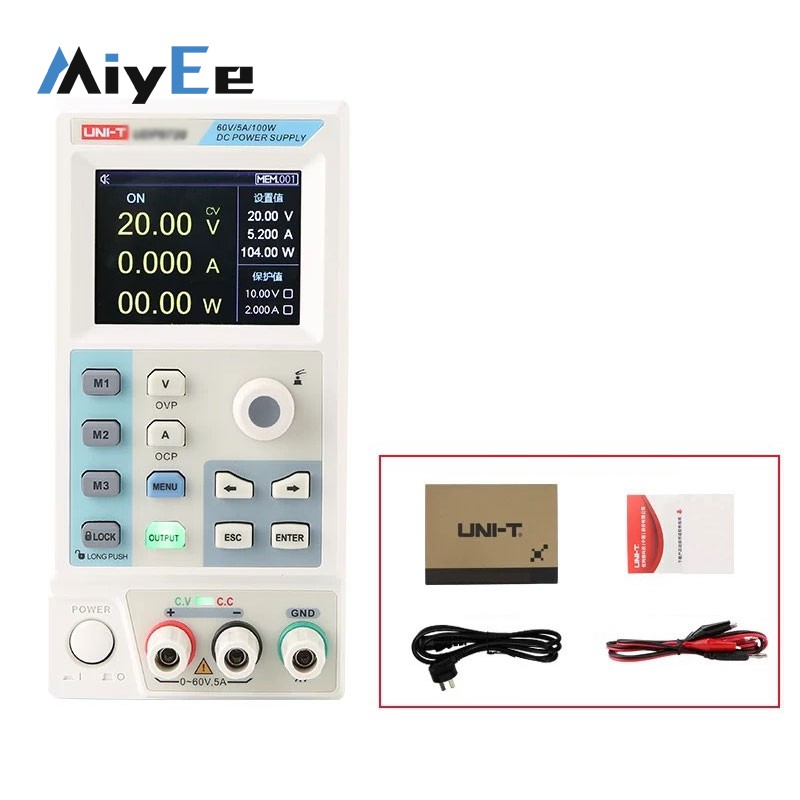 Programmable Dc Power Supply 60V 5A - Zasilacz laboratoryjny UNI-T 60V 5A/8A 180W/100W