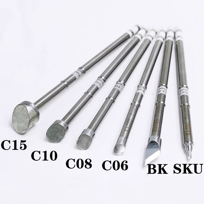 Soldering Station T12 Oled - KAGZU T12-BK/SKU/C6/C8/C10/C15 seria końcówka do spawania