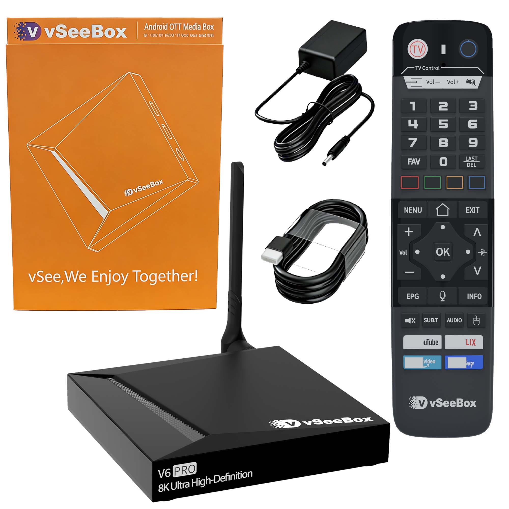 Khadas Vim4 8Gb - VSeeBox V6 Pro 2026 Najnowszy model,