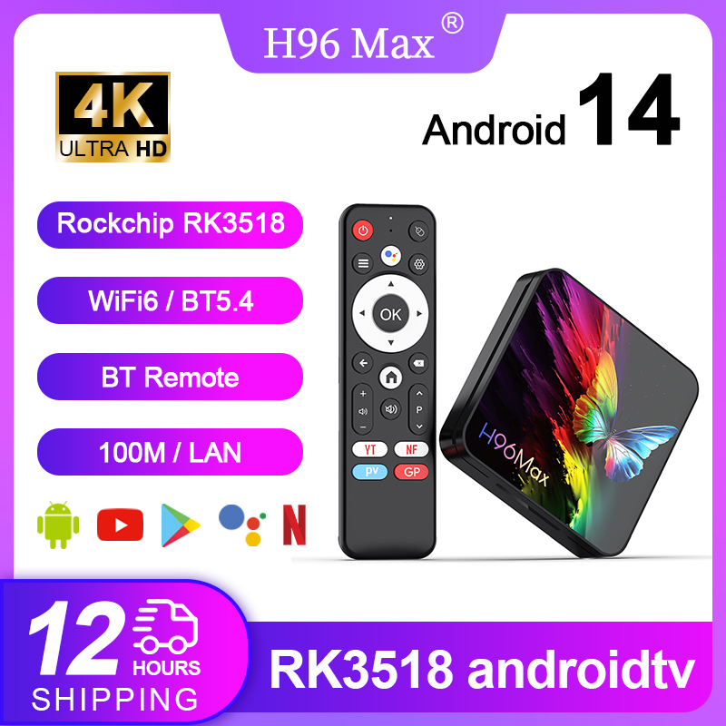 H96Max RK3518 Android 14 4K TV – Radxa Rock 5B 16Gb recenzja i cena