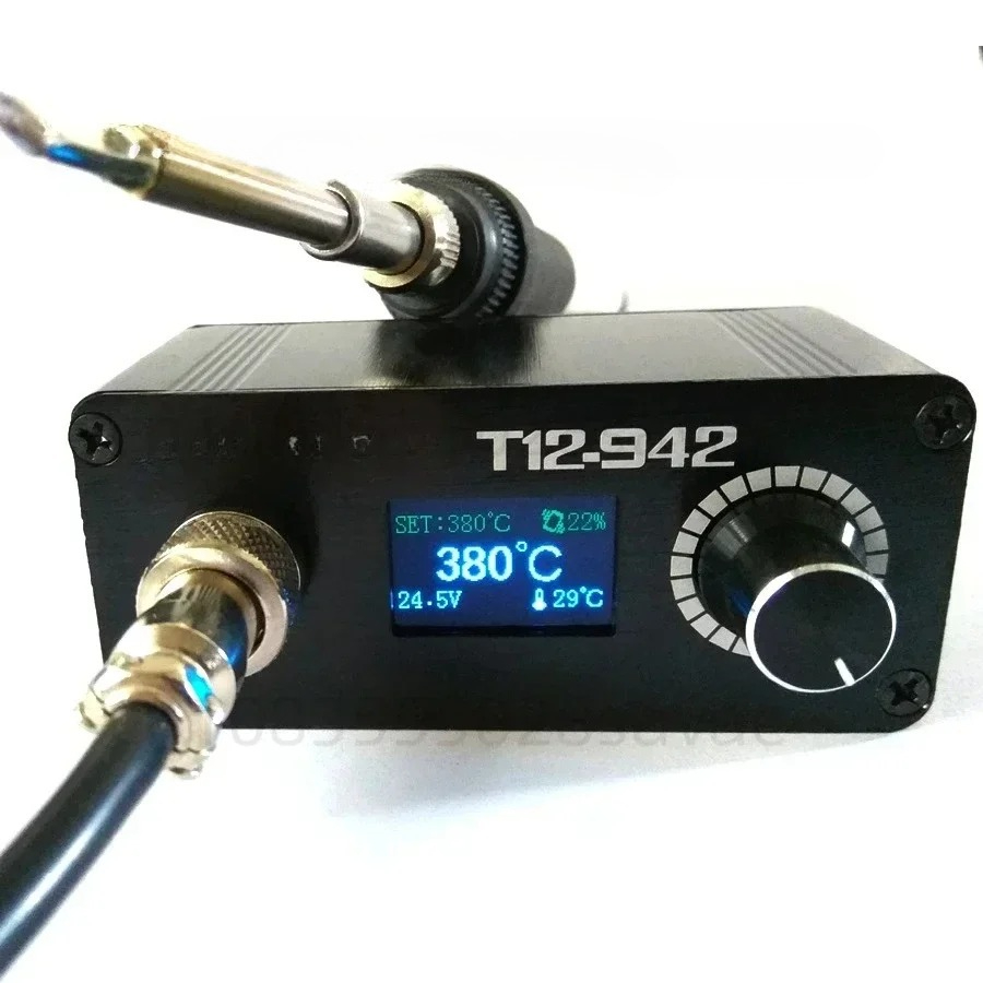MINI T12 STC OLED Cyfrowa Stac – Soldering Station T12 Oled recenzja i cena