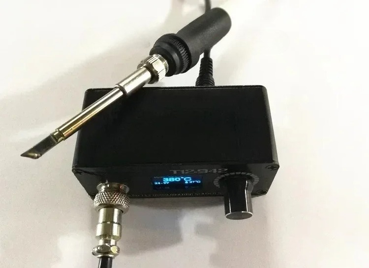 MINI T12 STC OLED Cyfrowa Stac – Soldering Station T12 Oled recenzja i cena