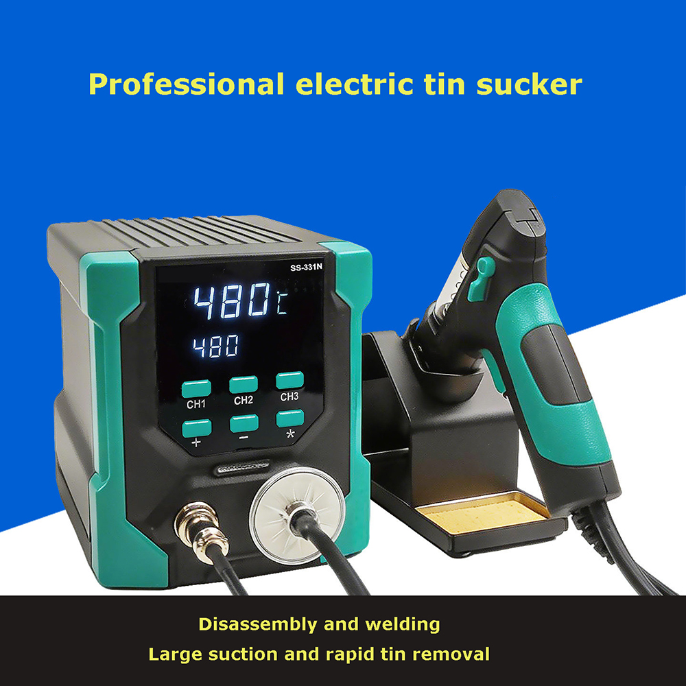 SS-331NH ESD Cyfrowa Elektrycz – Desoldering Gun Vacuum Electric recenzja i cena