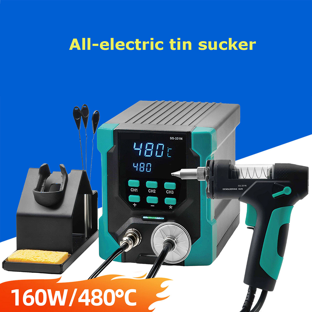 SS-331NH ESD Cyfrowa Elektrycz – Desoldering Gun Vacuum Electric recenzja i cena