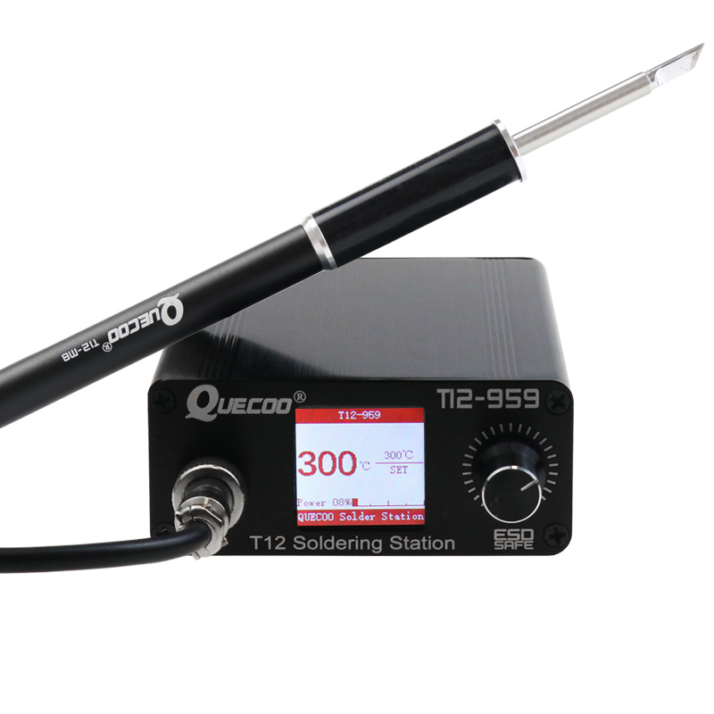Stacja lutownicza T12-959 V5.1 – Soldering Station T12 Oled recenzja i cena