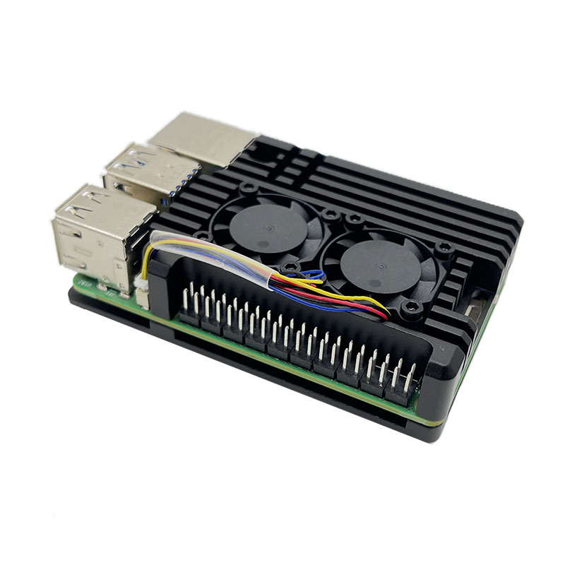 Obudowa chłodząca z podwójnym  – Raspberry Pi 5 8Gb Kit recenzja i cena