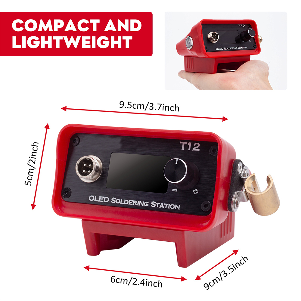 Stacja lutownicza OLED T12 reg – Soldering Station T12 Oled recenzja i cena