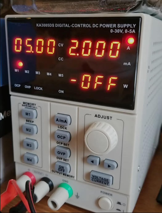 Cyfrowy programowalny zasilacz – Programmable Dc Power Supply 60V 5A recenzja i cena