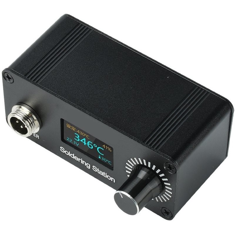 Cyfrowa stacja lutownicza B03C – Soldering Station T12 Oled recenzja i cena